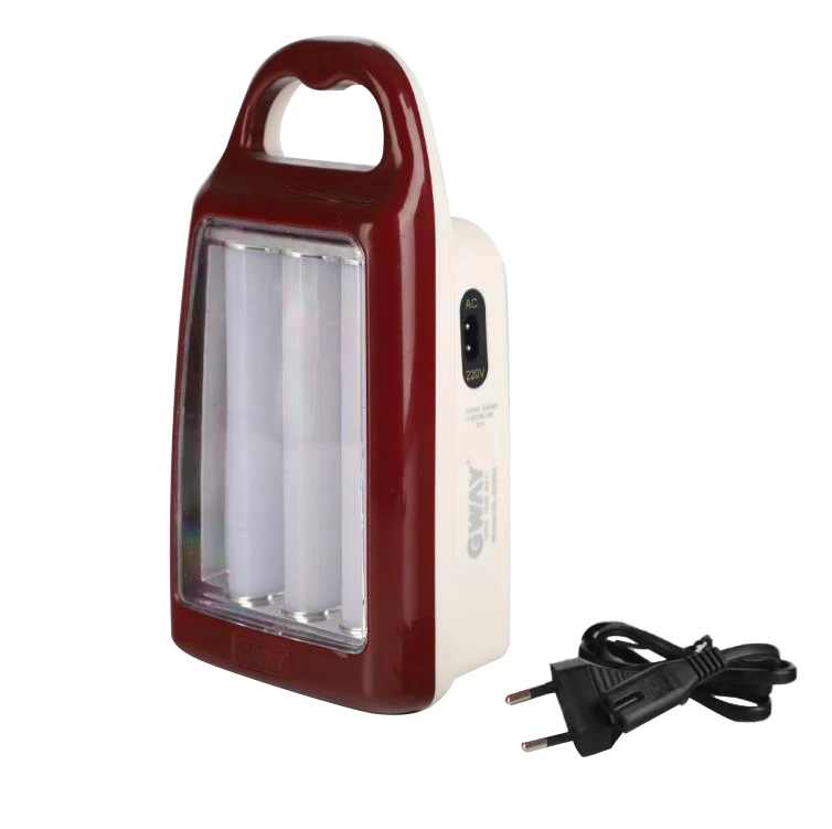 Portable LED Emergency Lantern Using 6V 4AH Sealed Lead Acid Battery LED Tube Rechargeable Emergency Lamp
