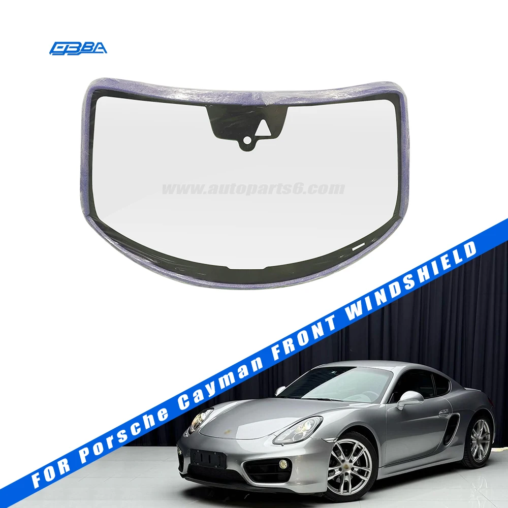 UV-Protected Anti Glare  High Light Transmittance Low Reflective Windshield For Porsche Cayman 2007-2026