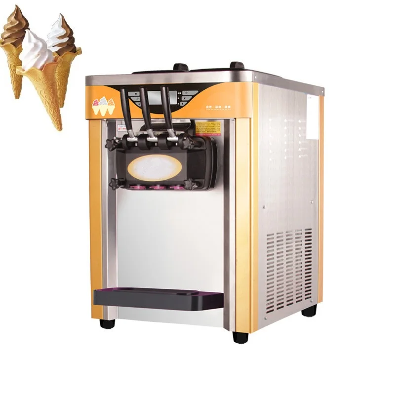 
JINHE бренд Soft Serve коммерческие машины для производства мороженого 3 вкуса замороженное мороженое йогурт по заводской цене 