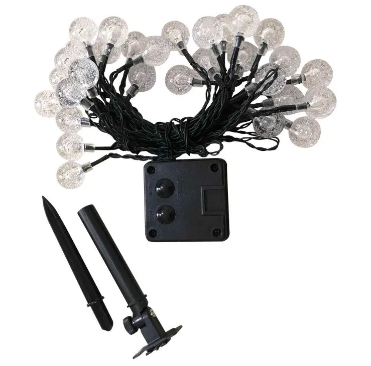 Waterproof Hanging Morocco Ball Solar Energy Waterproof String Lights Romantic Room Decoration Lighting