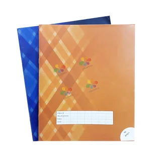 Durable French Line School Exercise Book OEM/ODM Custom Cover Printing
