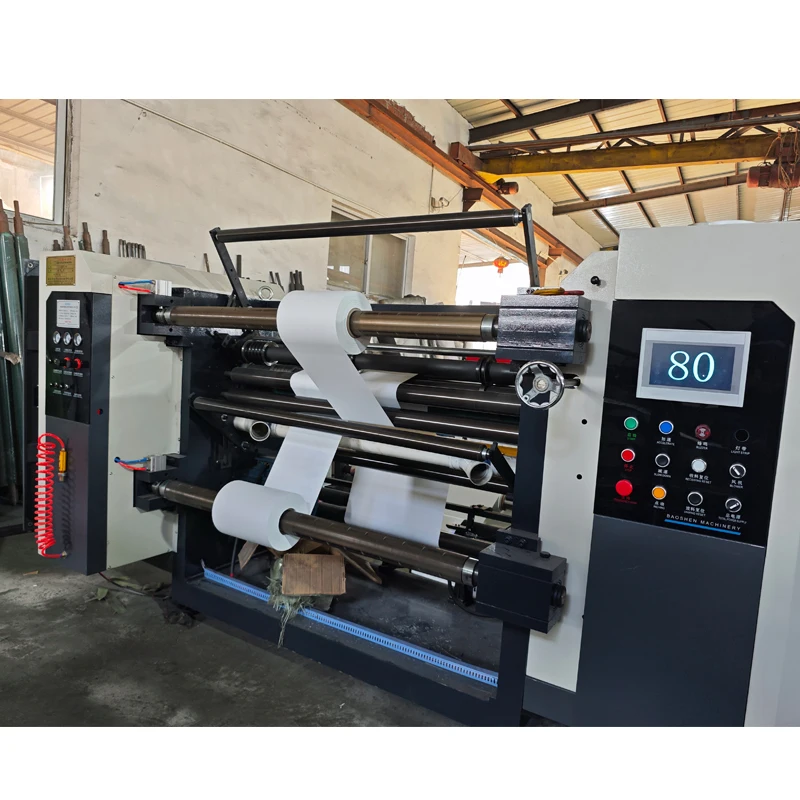 Manual Gift Paper Roll Rewinding Machine/ Winding Machine Making Small Roll From Big Roll/ Gift Wrap Paper Roll Winding Machine