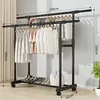 Double-bar black double-bar extension with wheels