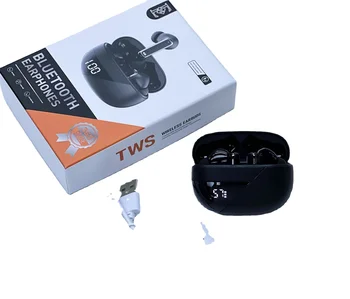 New TWS Bluetooth Earphones SP - 250915 - 1 with LED Digital Display, Wireless Earbuds for Sports & Music