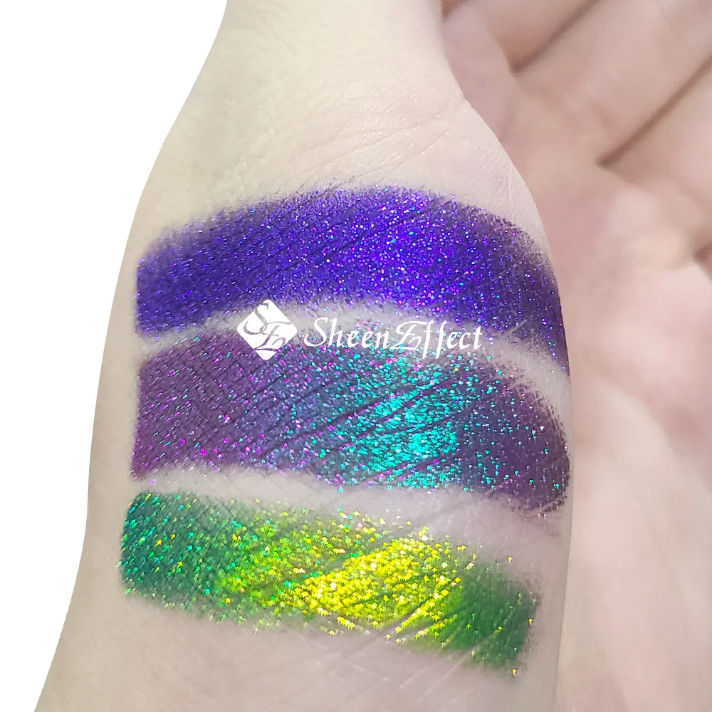 Makeup In Bulk Long Lasting Multichrome Eyeshadow High Pigment Shimmer Pressed Eyeshadow Best