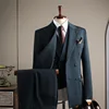 Dark green (suit vest pants)