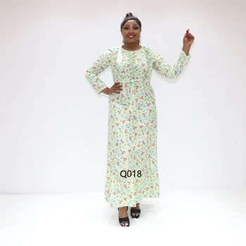 Loose-fitting gown baati somali dress  AY Fashion Q018 Tanzania abaya abaya