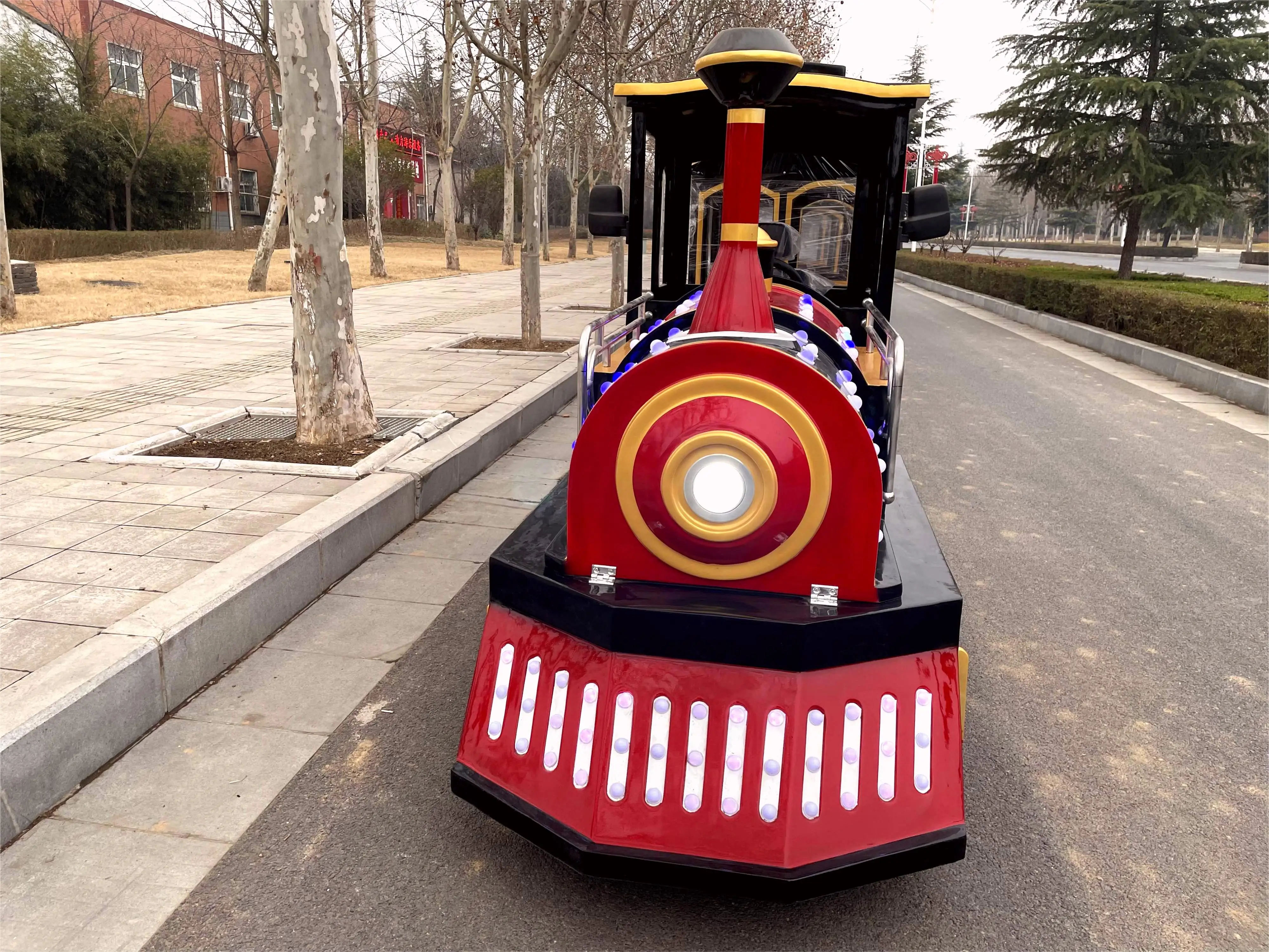 Amusement Park Small Train Production Factory Mall Park Outdoor Square ...
