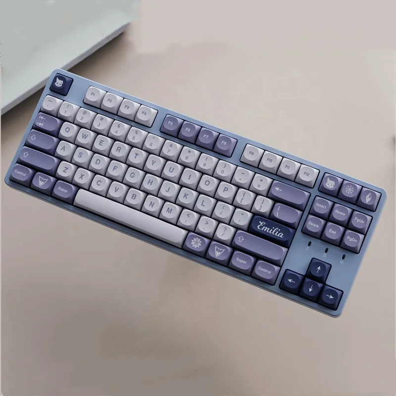 GMK Frost Witch Keycaps - 118 Keys, 9mm PBT Dye Sublimation