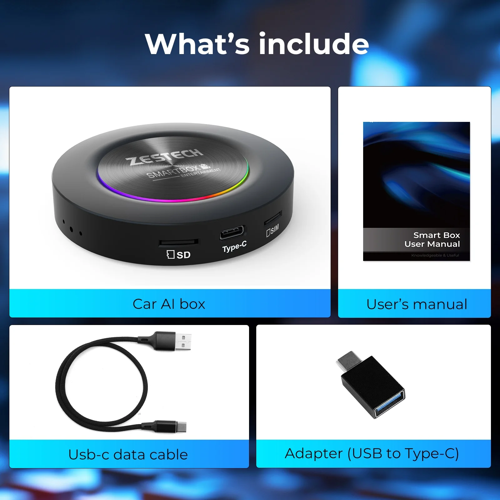 2025 Qualcomm 6350 Android 15 Smart Box with Wireless CarPlay