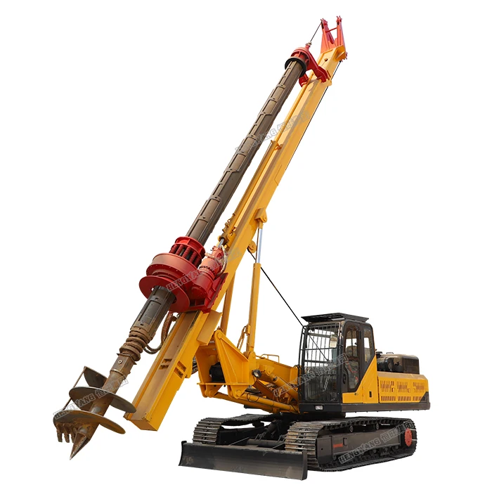High Performance Auger Bore Pile Foundation Machine Rotary Drilling Rig for Sale