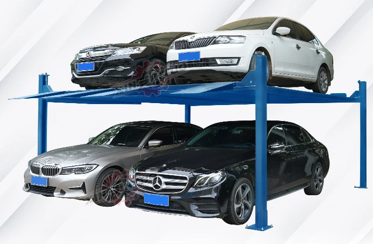 Double Deck Stack Park Car Parking Lift System