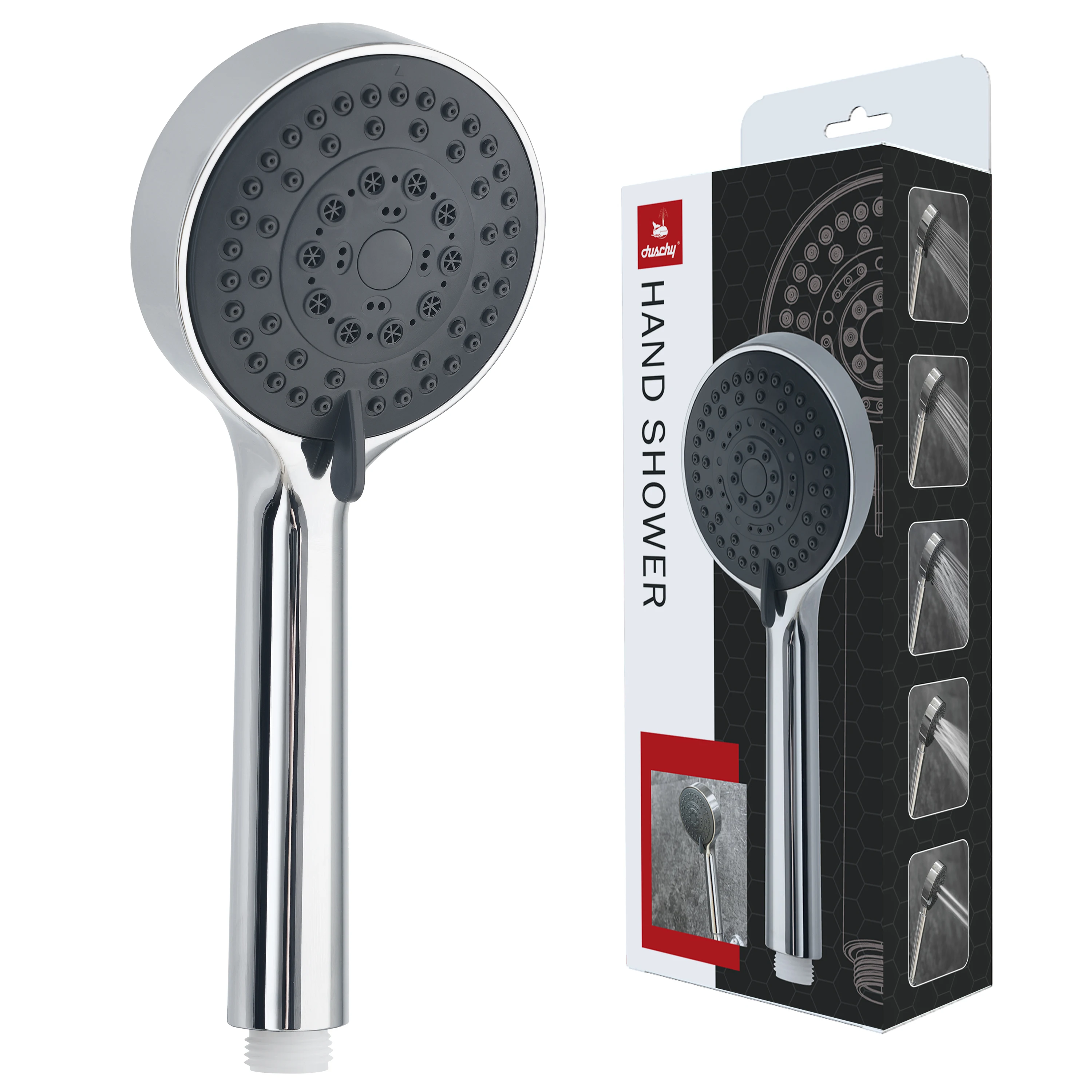 Modern 5 Function Hand Shower Head Mixer Set Bathroom Odm Oem Available Oxygenic Shower Head 5 Function Waterfall Shower Head