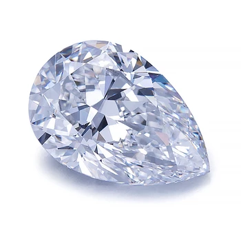 Messi Jewelry 1ct 1.5ct 2ct 2.5ct Pear Lab Diamond IGI Certified Fancy Cut HPHT CVD Pear Shape Lab Grown Diamond