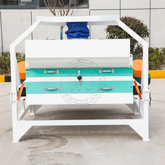 Grain Air Winnowing and Vibration Screen Seeds Grain Cleaner