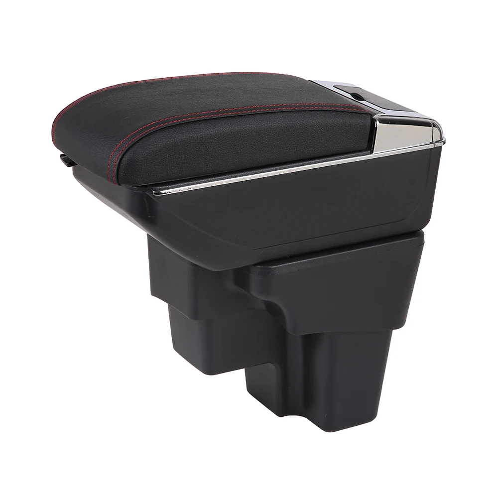 product armrest box with cup holder custom car armrest usb car multifunction universal armrest box-5