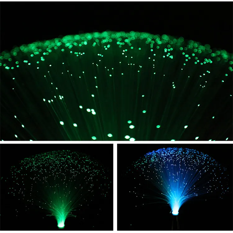 Luminous starry sky shape wedding party christmas decoration LED optic fiber gypsophila light