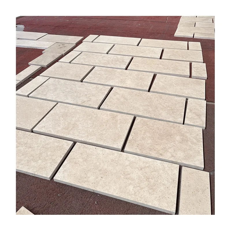 Natural Beige Limestone Tiles for Home Outdoor Wall Cladding Best Quality Beige Limestone Exterior Wall