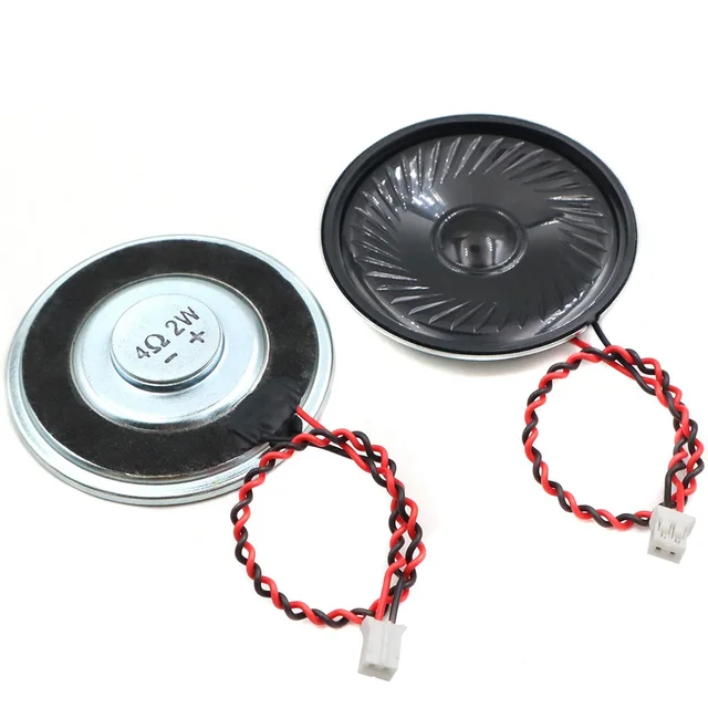 50MM Full Range 4 Ohm 2W Subwoofer  Driver Loudspeaker Hifi Audio Speakers 1.5 Inch Tweeter 4Ohm  2W Speaker with Wire 125MM 2.0