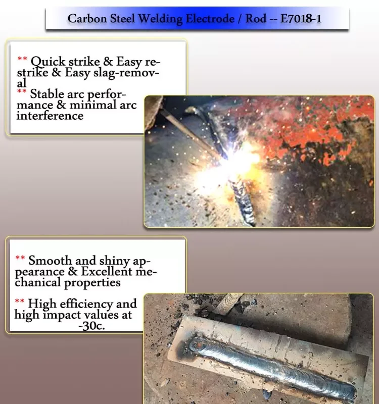 Factory Customize Electrodes 7018 Aws E7018 Arc Welding Rod 2.5mm 3.2mm 4mm