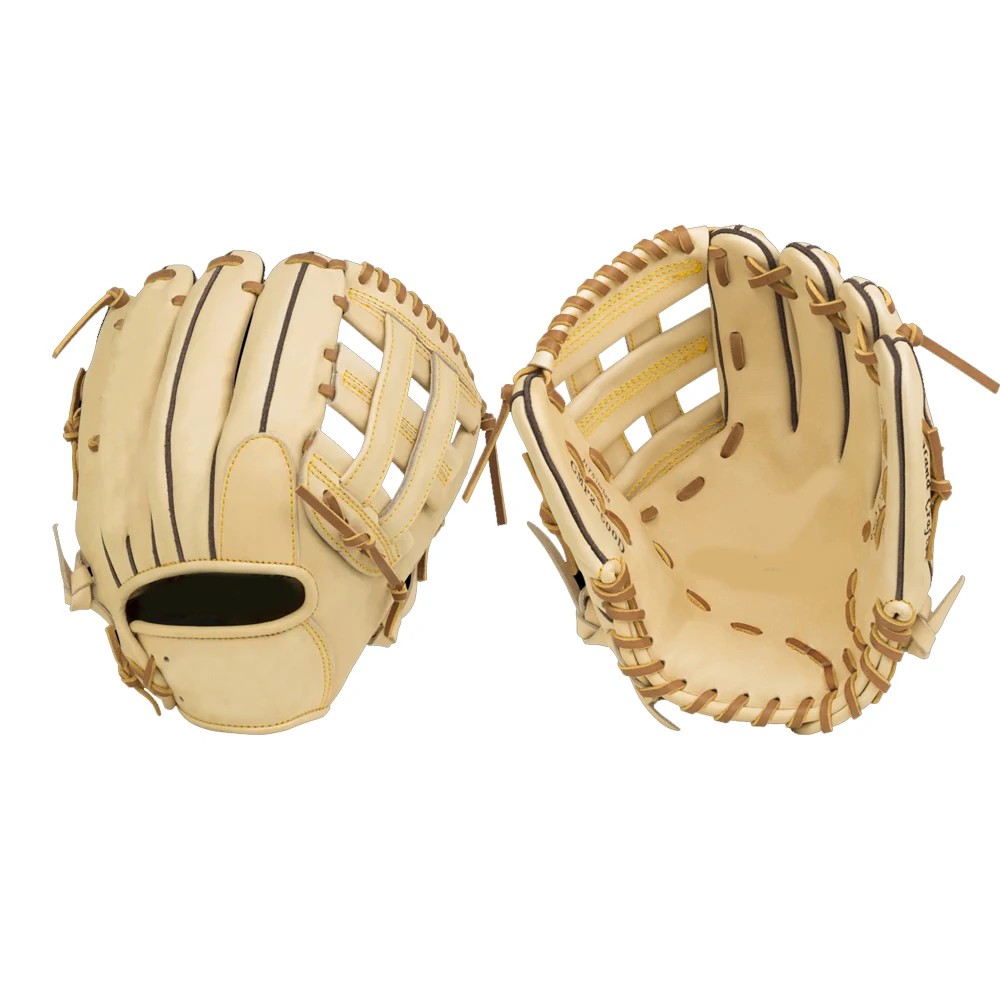 blonde baseball glove