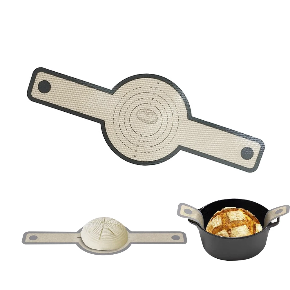 Nonstick Heat Resistant Reusable Silicone Baking Mats Silicone Bread