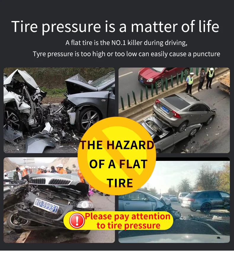 Wireless Electric Digital Tire Air Pump For Car And Bike Electric Air