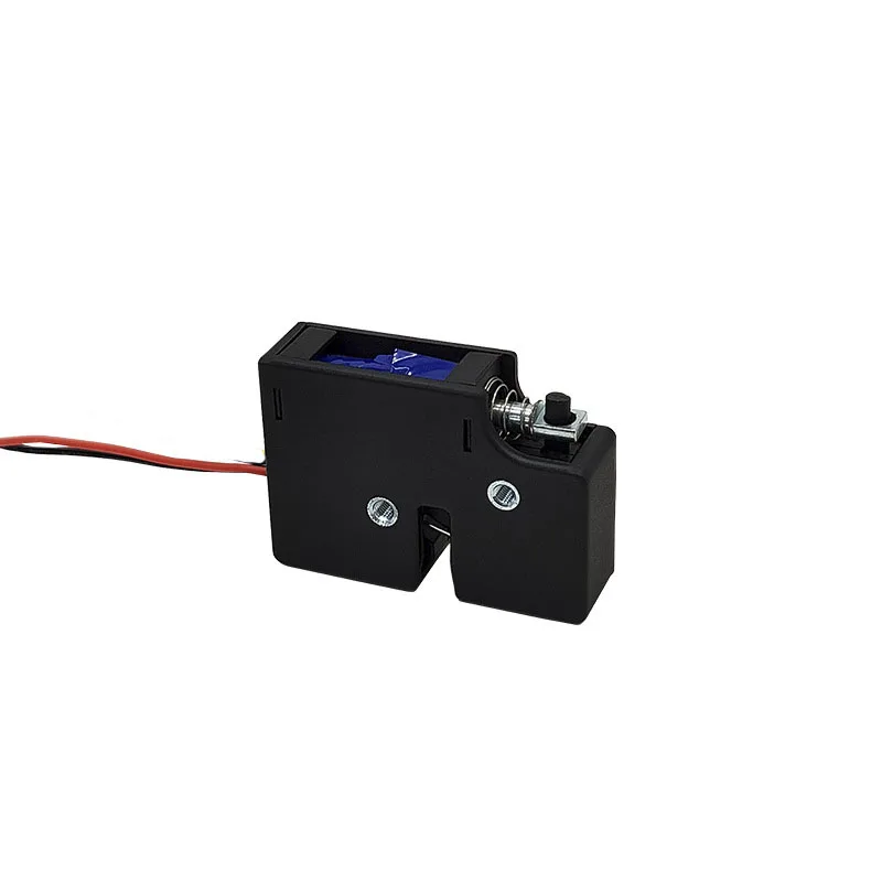 Small Electronic Cabinet Lock Coil Free DC5V or DC12V or DC24V Electric Bolt Lock Hidden Invisible Cabinet Door Lock