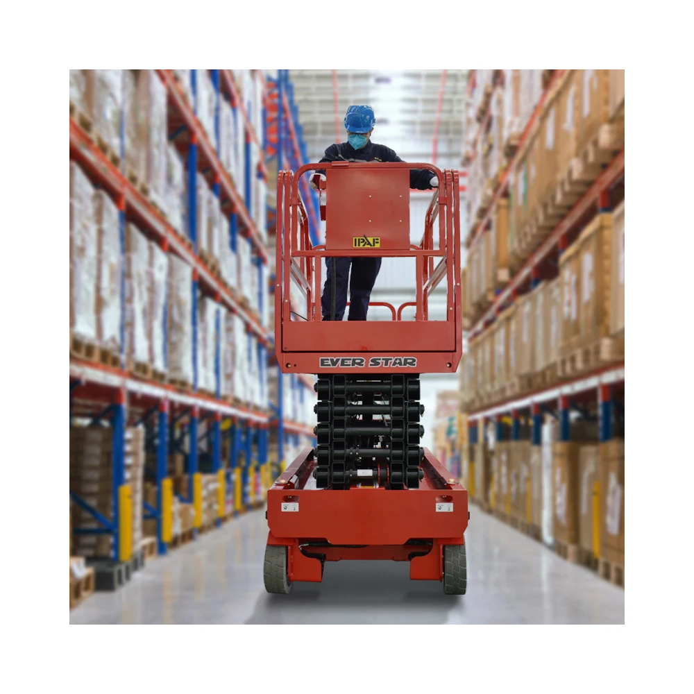 Электрический ножничный подъемник 4-18 м Лидер продаж платформа приводной двигатель по низкой