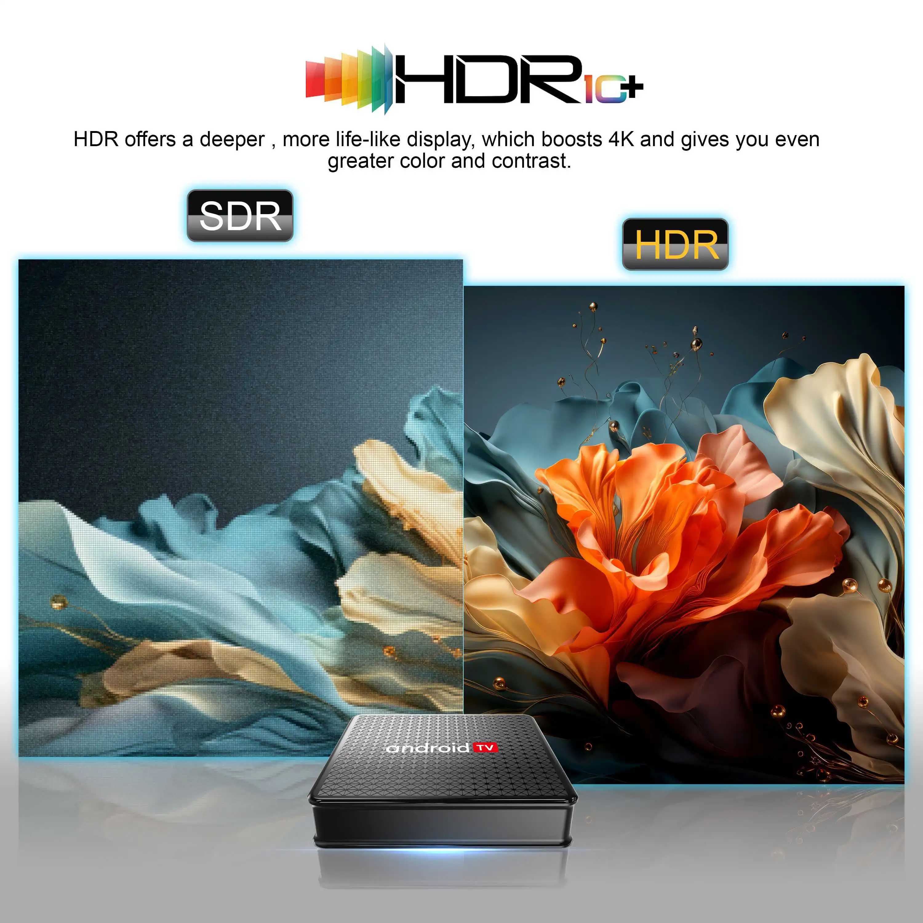 New Product X5 HD 2.1 Android Box Tv Allwinner H313 Android 10 BT V5.0  4K*2K UHD Output Set Top Box