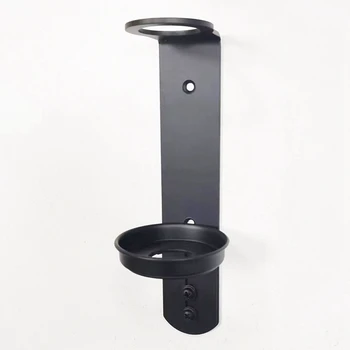 Wall Mounted Sus304 Stainless Steel Matte Black Spa Shampoo Soap Bottle ...