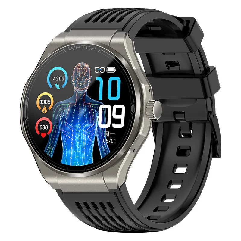 New AMOLED Screen for Call ECG Blood Oxygen Sleep Photo S0S Blood Pressure Magnetic Activity tracker Smart Watch