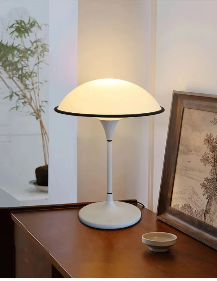 product european style mushroom atmosphere table lamp simple bedroom bedside living room restaurant decorative desk lamp-43