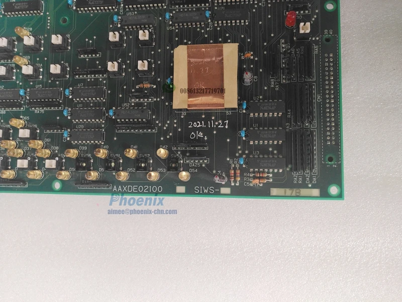 Original Used AAXDE02100 Circuit Board SIWS T071222100 Electric Card Suitable for KOMORI Offset Printing Spare Parts