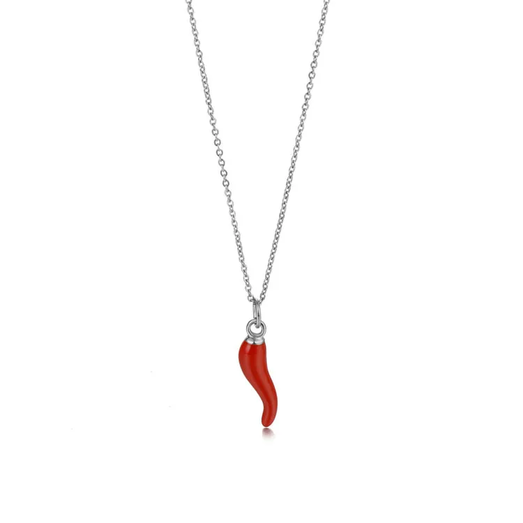Delicate Lucky Pepper Jewelry Small Italian Horn Pendant Necklace Buy