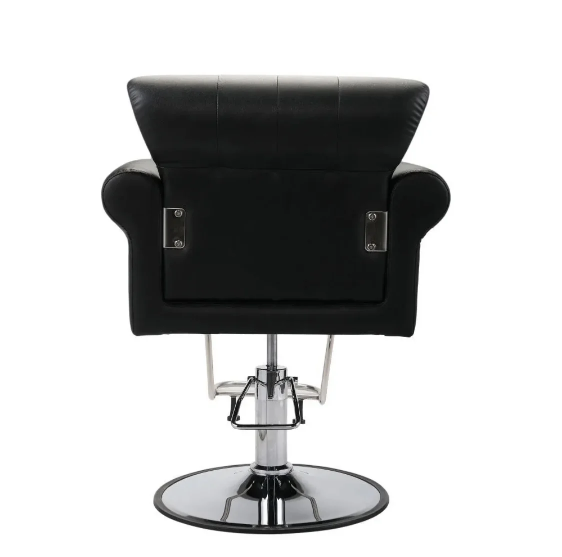 All Purpose Hydraulic Reclining Salon Barber Chair For Heavy Duty