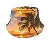 Orange coconut tree