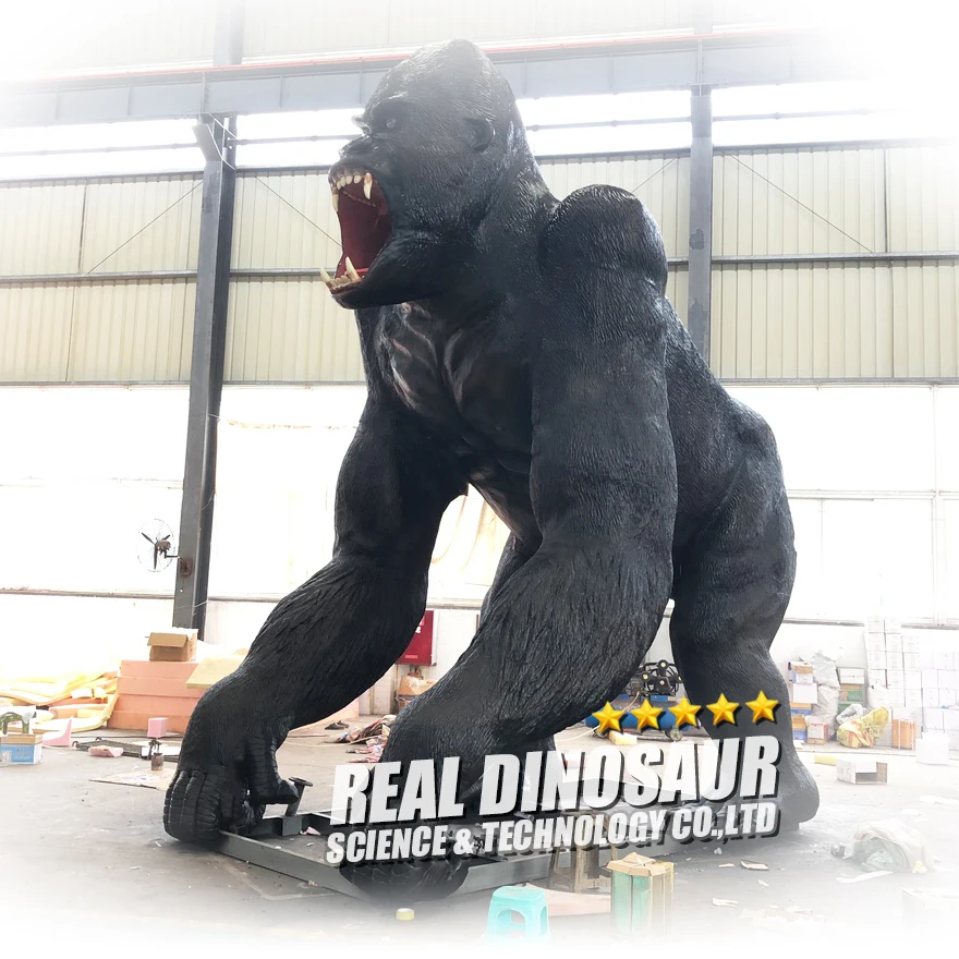 
 Тематический парк в натуральную величину роботизированное животное King Kong  
