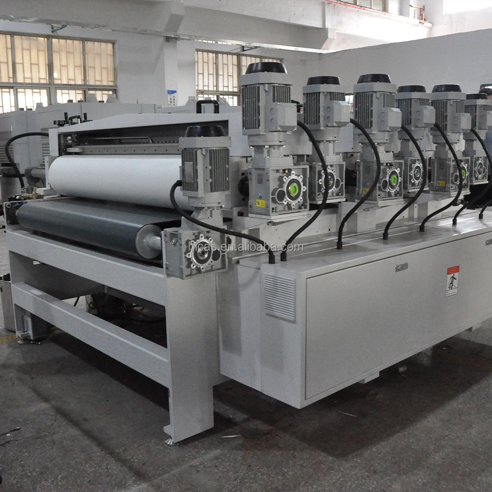 HICAS High Quality Electric Automatic UV Single Roller Coater Machine Coating Machine