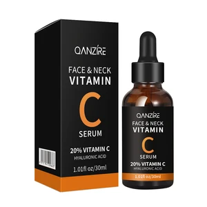 QANZIRE Wholesale High Quality Skin Care Lifting Firming Anti Wrinkle Anti Aging Moisturizing Whitening Vitamin C Face Serum