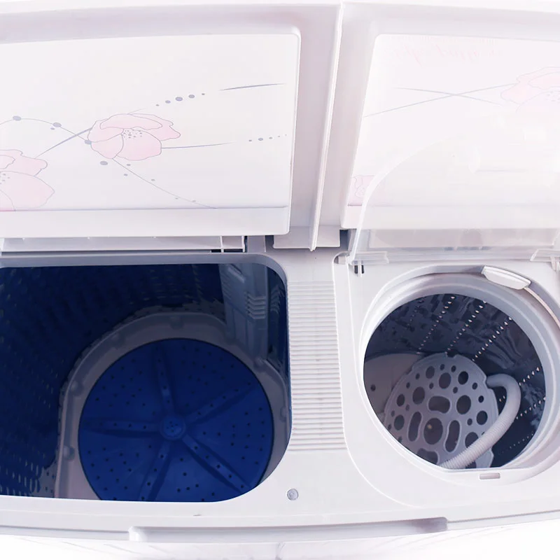 Lavadora Semiautomatica De Doble Tambor Al Por Mayor Lavadora De Carga Superior manufacture