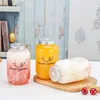 Bouteille transparente + Couvercle en aluminium avec trous