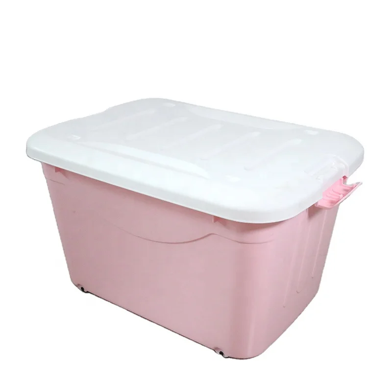 60L 80L 100L 120L 140L Plastic Bins for Home Office Use Factory Supply Plastic Packaging