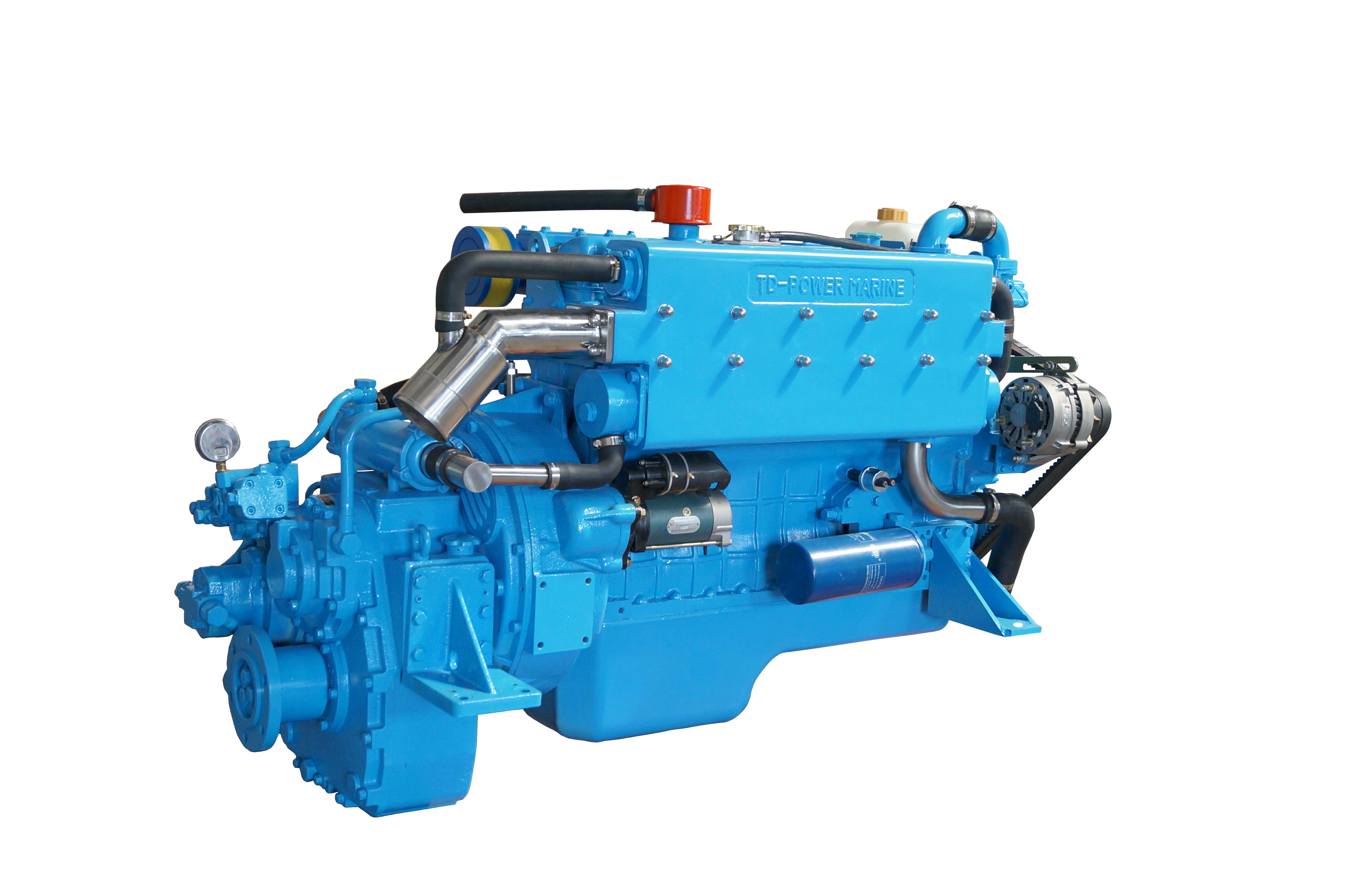 marine-diesel-engine-tdme-6112-6-cylinder-150hp-power-with-boat-gearbox