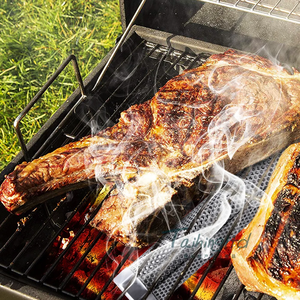 12 Inch Stainless Steel Wood Pellet Smoker Tube Stainless Steel