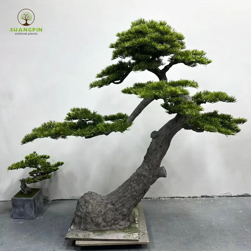 Magefertigter 200cm 300cm Hoher Knstlicher Groer Baum Zimmerpflanze  Dekorativer Grner Kiefern-Bonsai-Baum| Alibaba.com