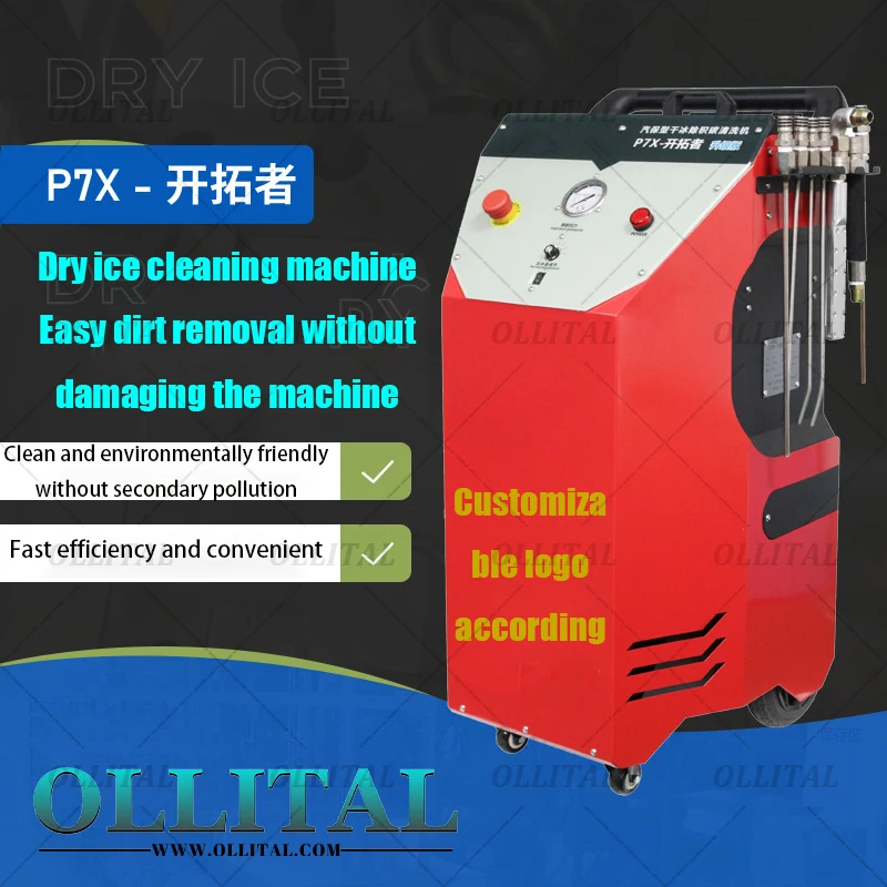 Freeze Jet Dry Ice Blasting Machine Air Compressor for Dry Ice Blasting Machine Dry Ice Blast Cleaning Machine