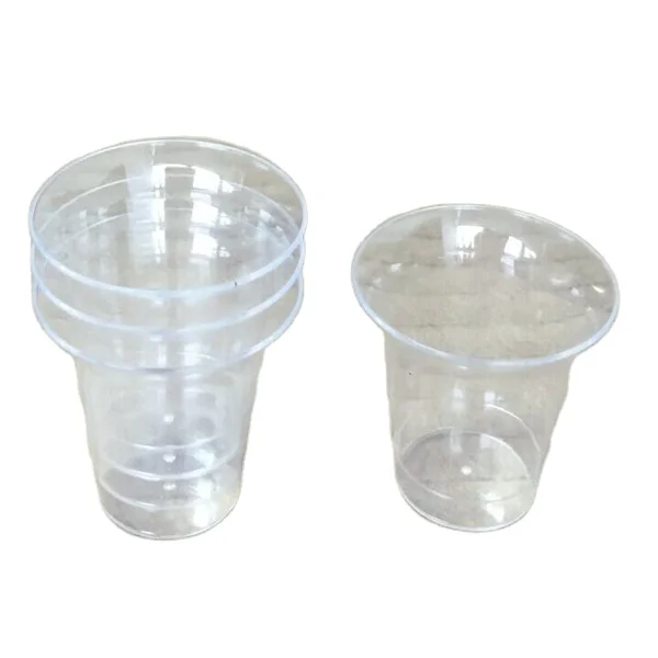 Mini Clear Plastic Communion Cup