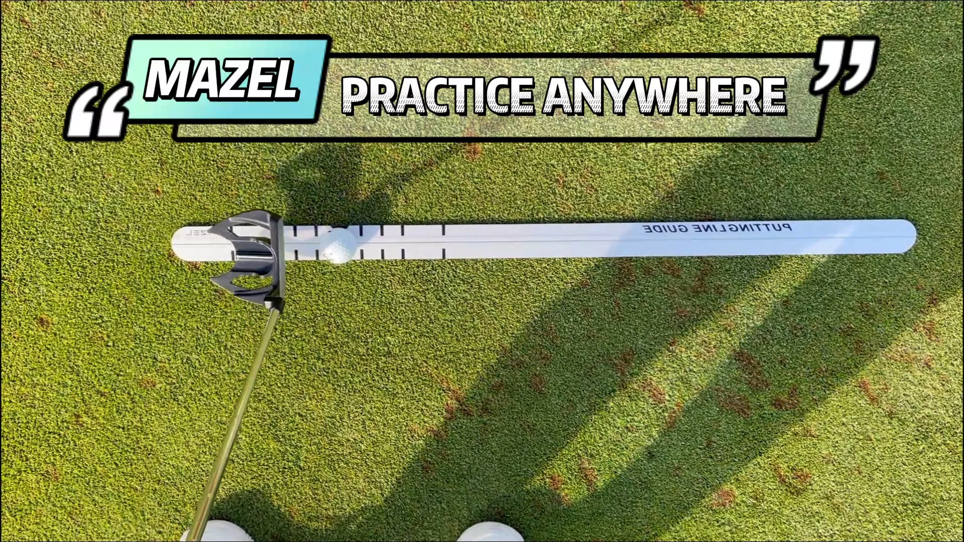 Mazel Golf Putting Practice Ruler New Design Golf Training Aids Buy