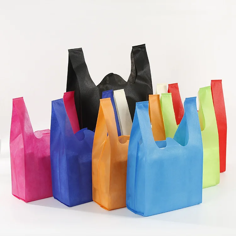 Spot Non-woven Shopping Bag Material Promotional Polypropylene Non Woven Bags
